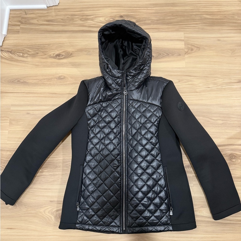 Women's Black Quilted Jacket